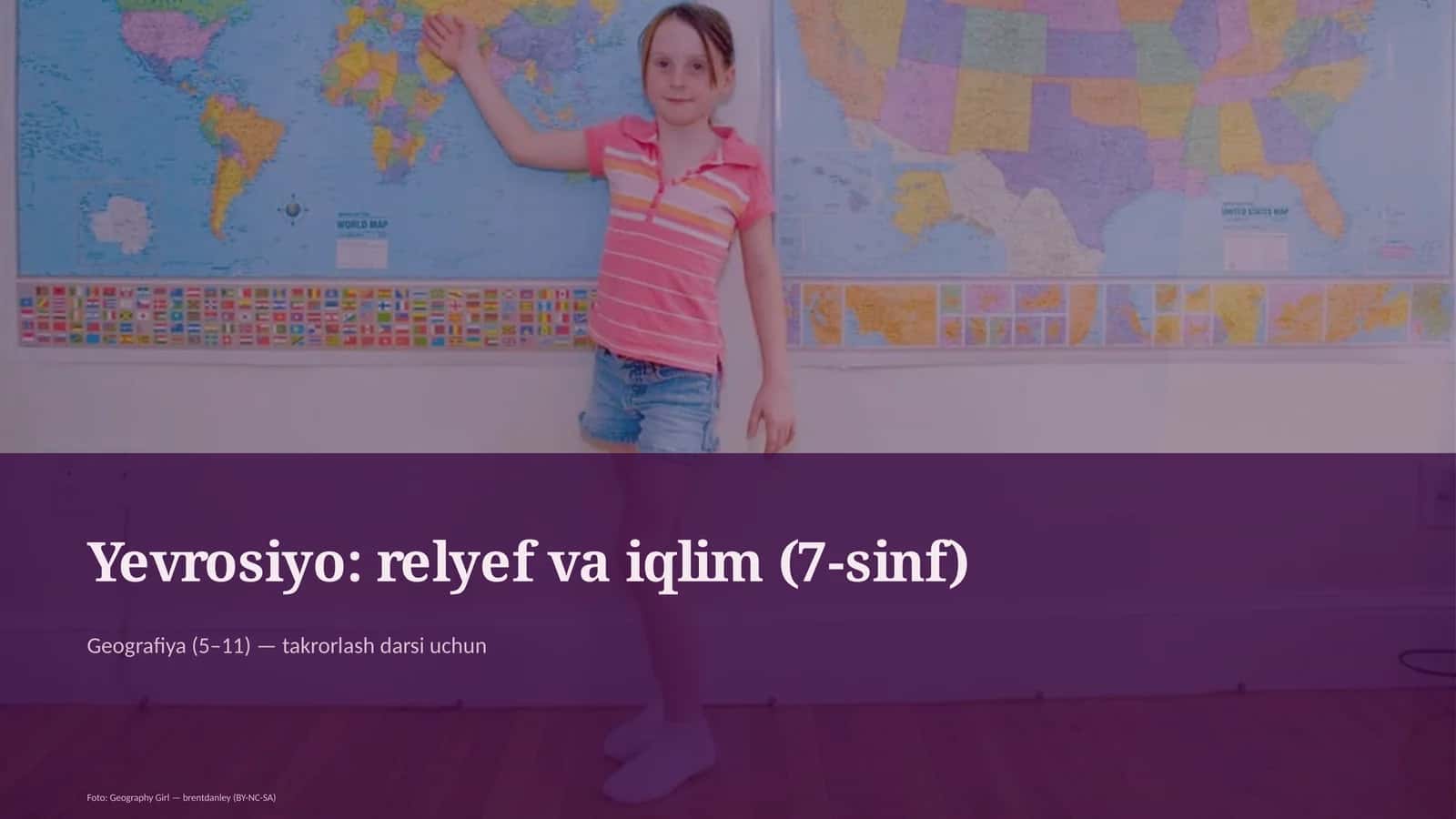 Yevrosiyo: relyef va iqlim (7-sinf) 1