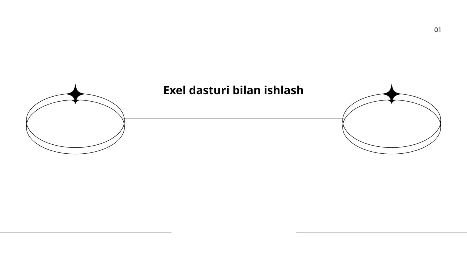 Excelda jadval yaratish 1