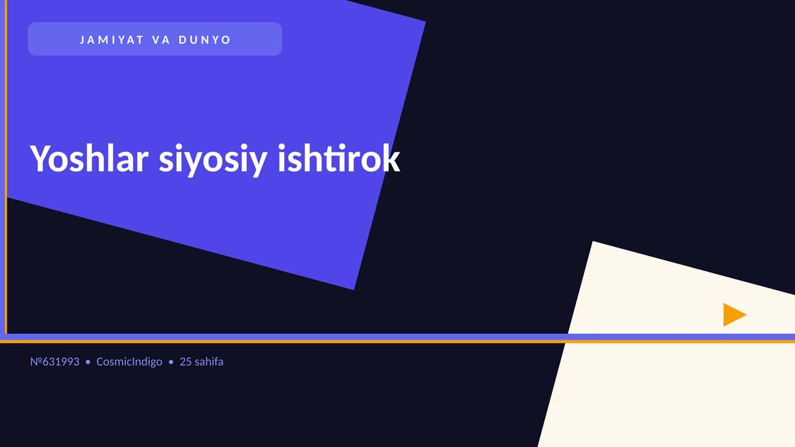 Yoshlar siyosiy ishtirok 1