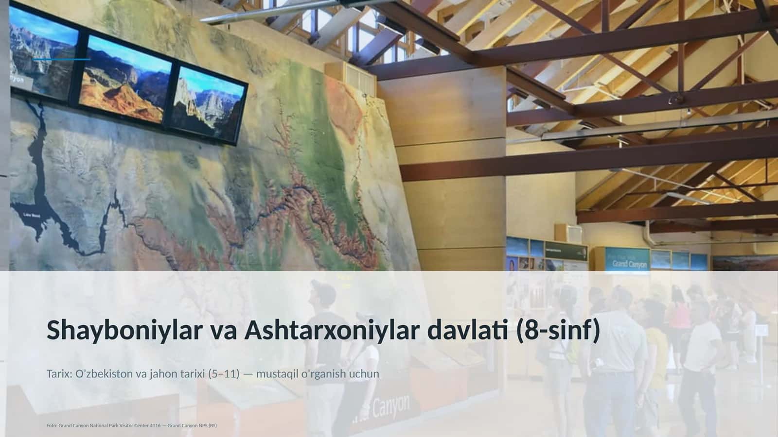 Shayboniylar va Ashtarxoniylar davlati (8-sinf) 1