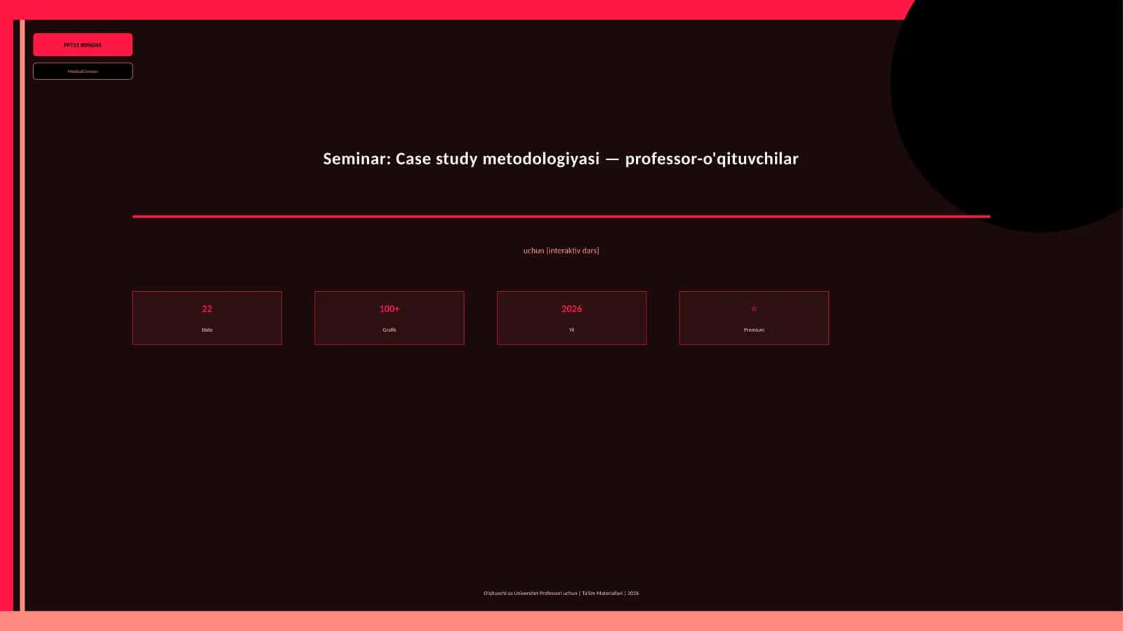 Seminar: Case study metodologiyasi 1