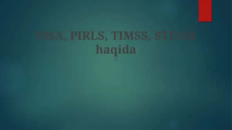 STEM Ta'limi 1