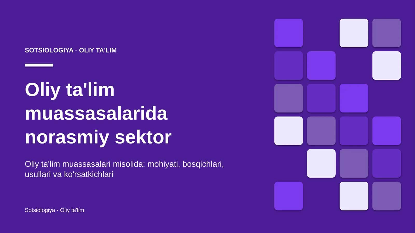 oliy ta'lim muassasalarida norasmiy sektor 4470 1
