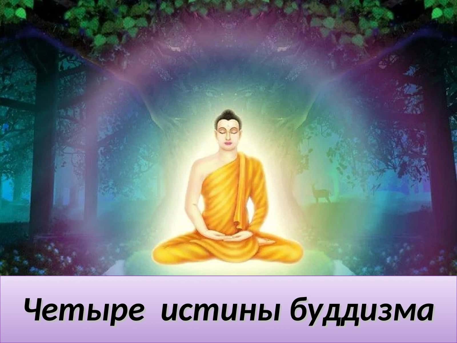Четыре истины буддизма 1