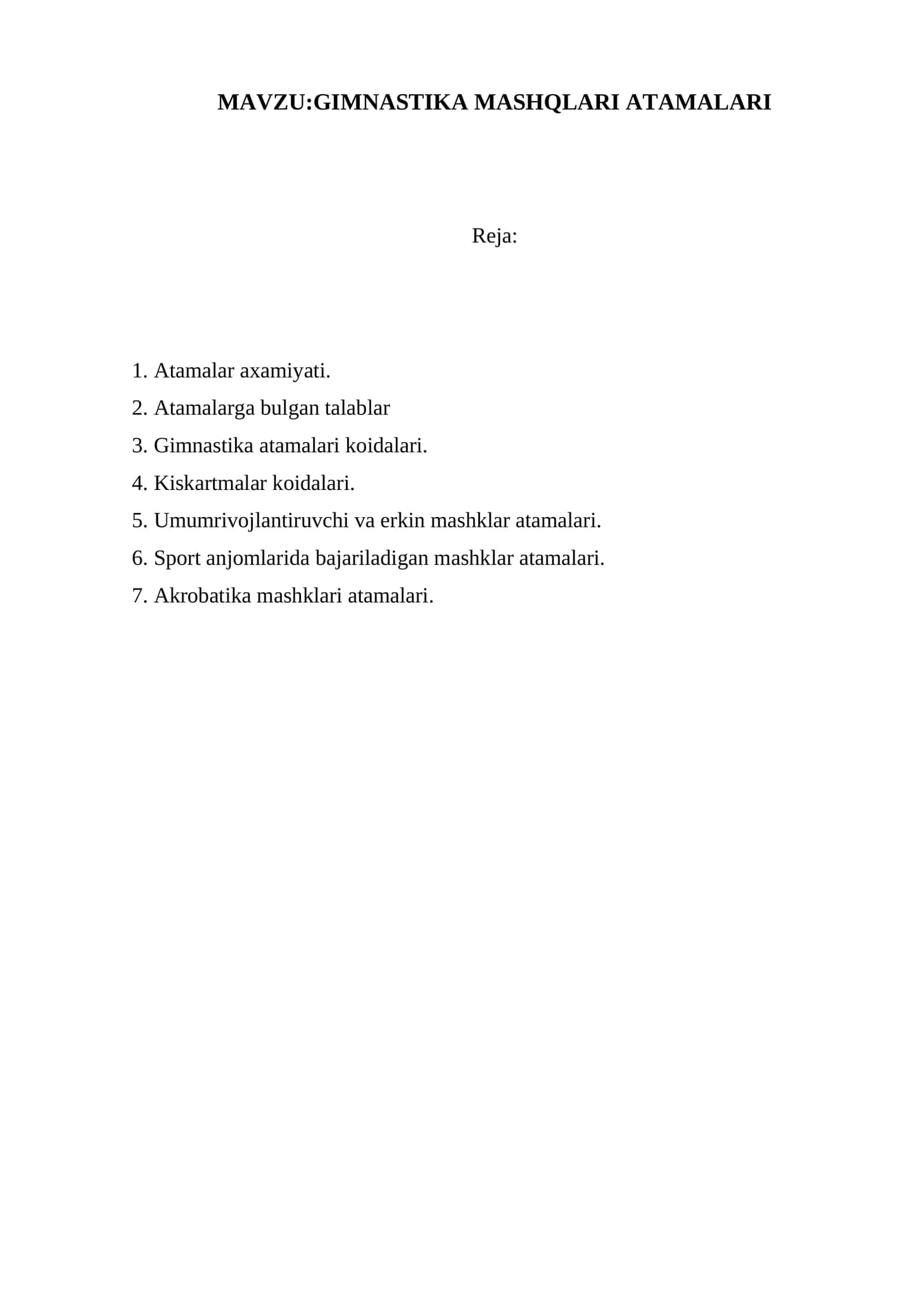 GIMNASTIKA MASHQLARI ATAMALARI 1