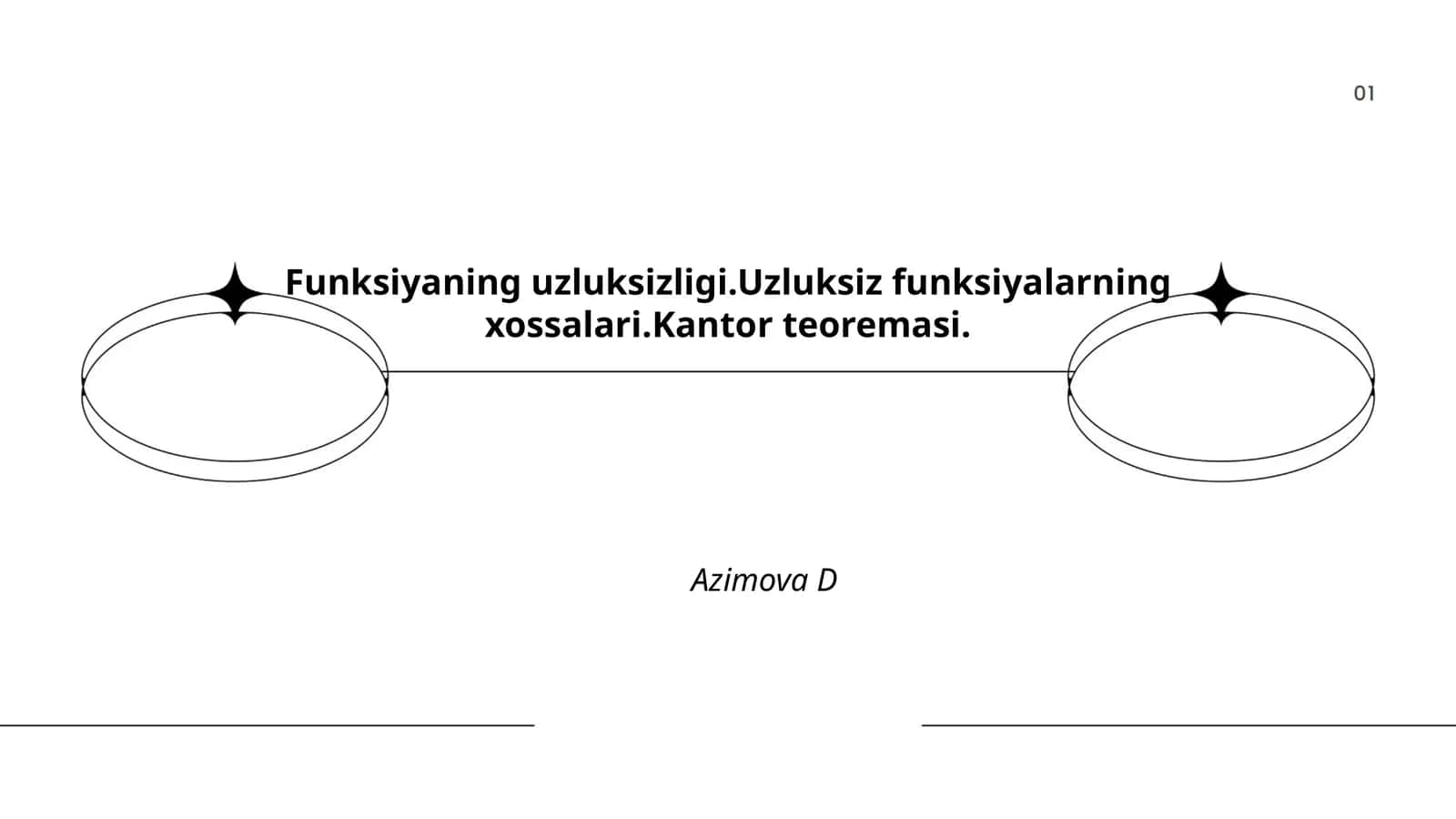 Uzluksiz funksiyaning ta'rifi 1