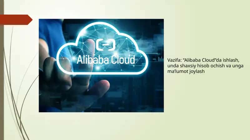 AlibabaCloud kirish 1
