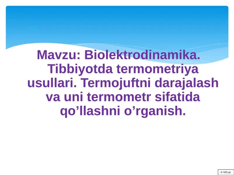 Biolektrodinamika 1