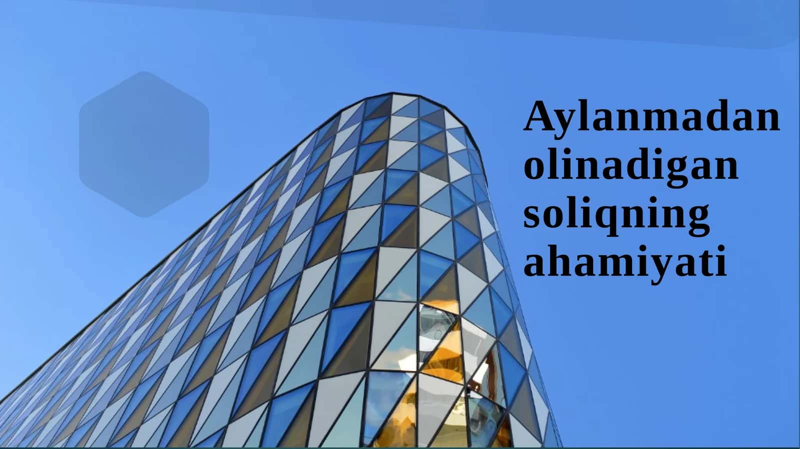 Aylanmadanolinadigansoliqningahamiyati 1