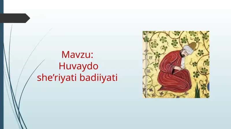 Huvaydo she’riyati badiiyati 1