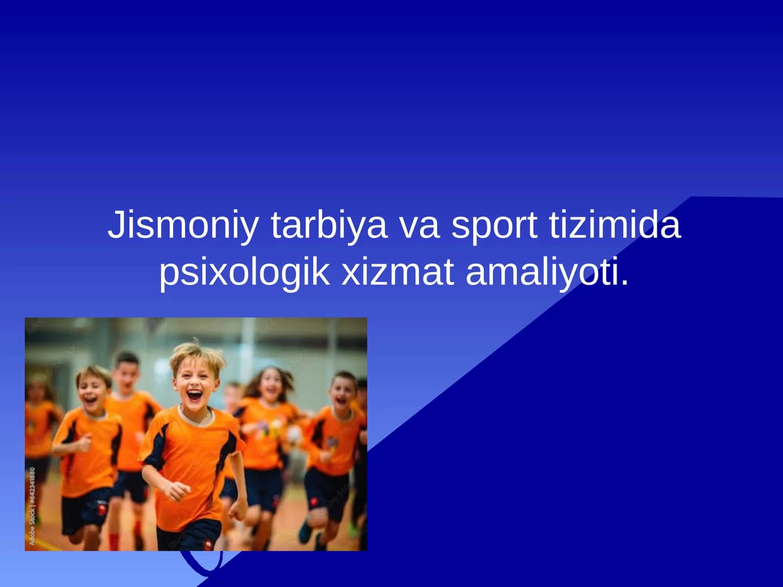Jismoniy tarbiya va sport tizimida psixologik xizmat amaliyoti. 1