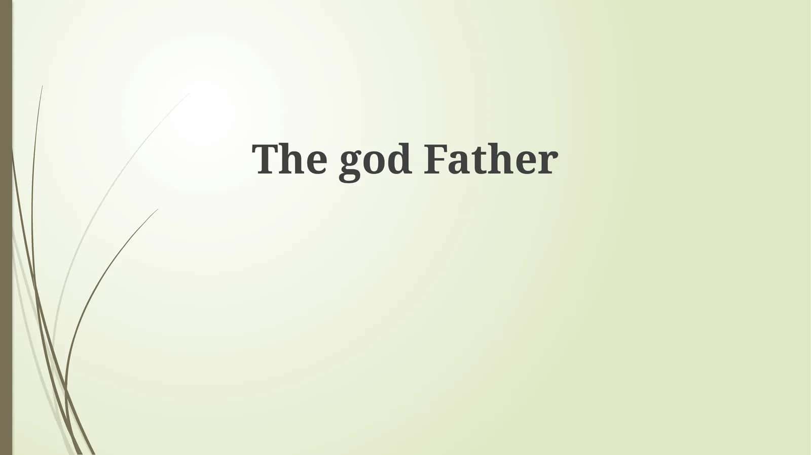 The Godfather 1