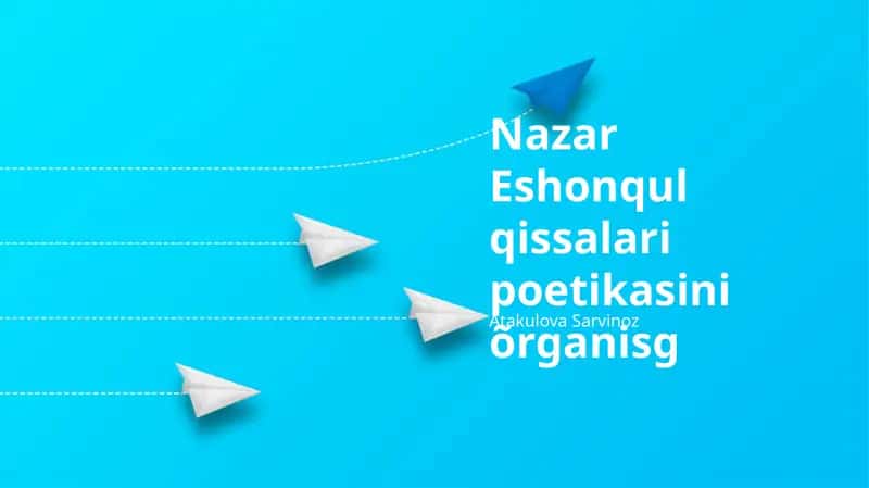 Nazar Eshonqul hikoyalari 1