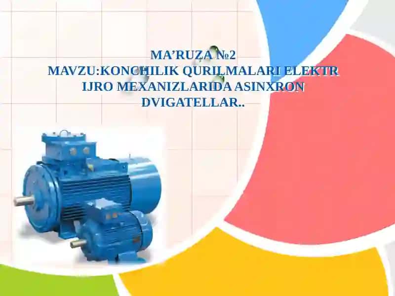 Asinxron Mashinalar