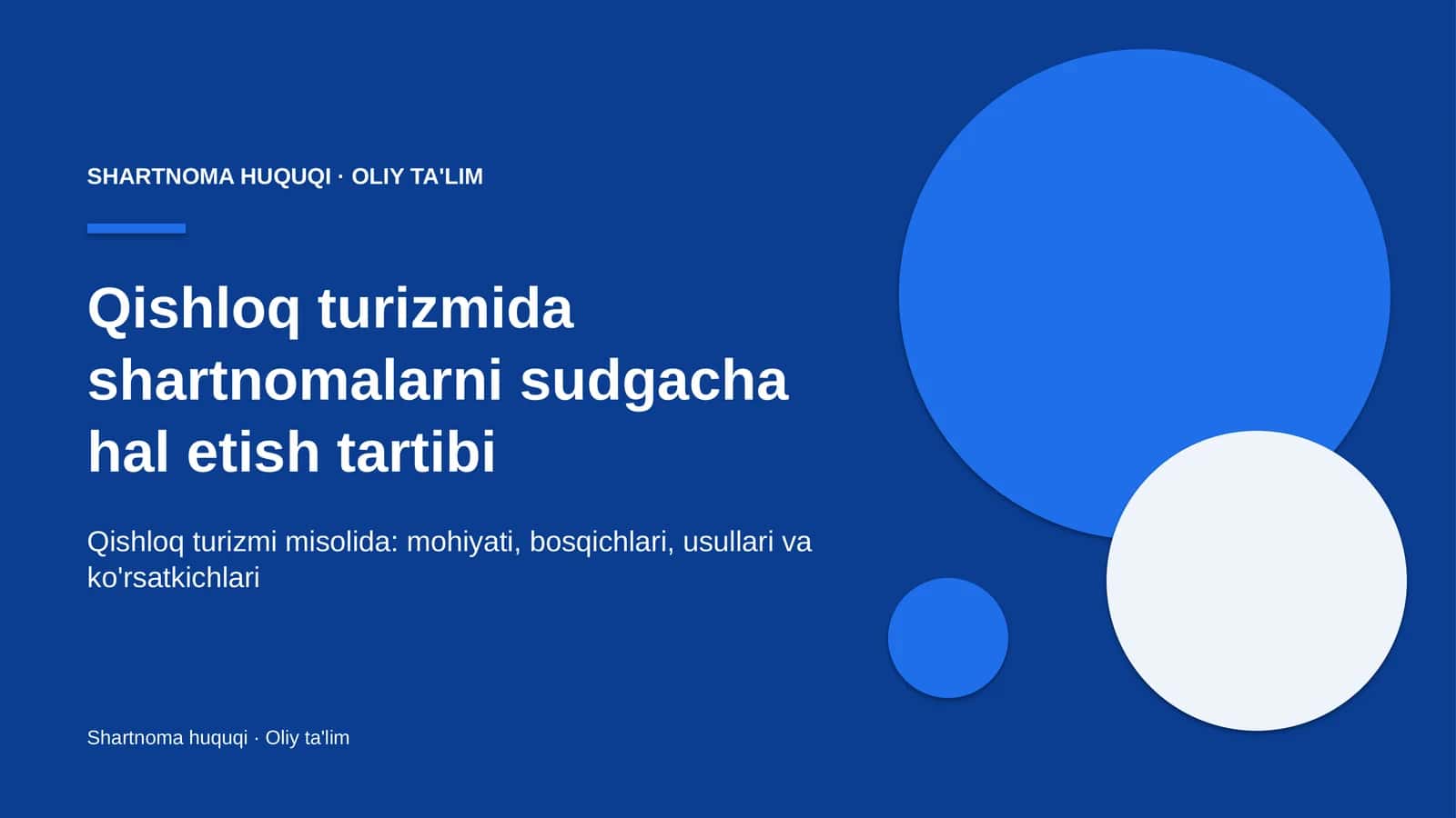 qishloq turizmida shartnomalarni sudgacha hal etish tartibi 8001 1