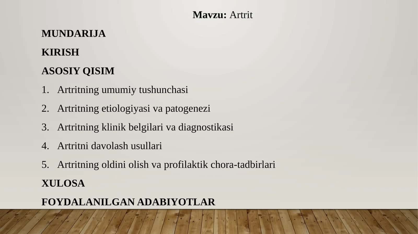 Artrit 1