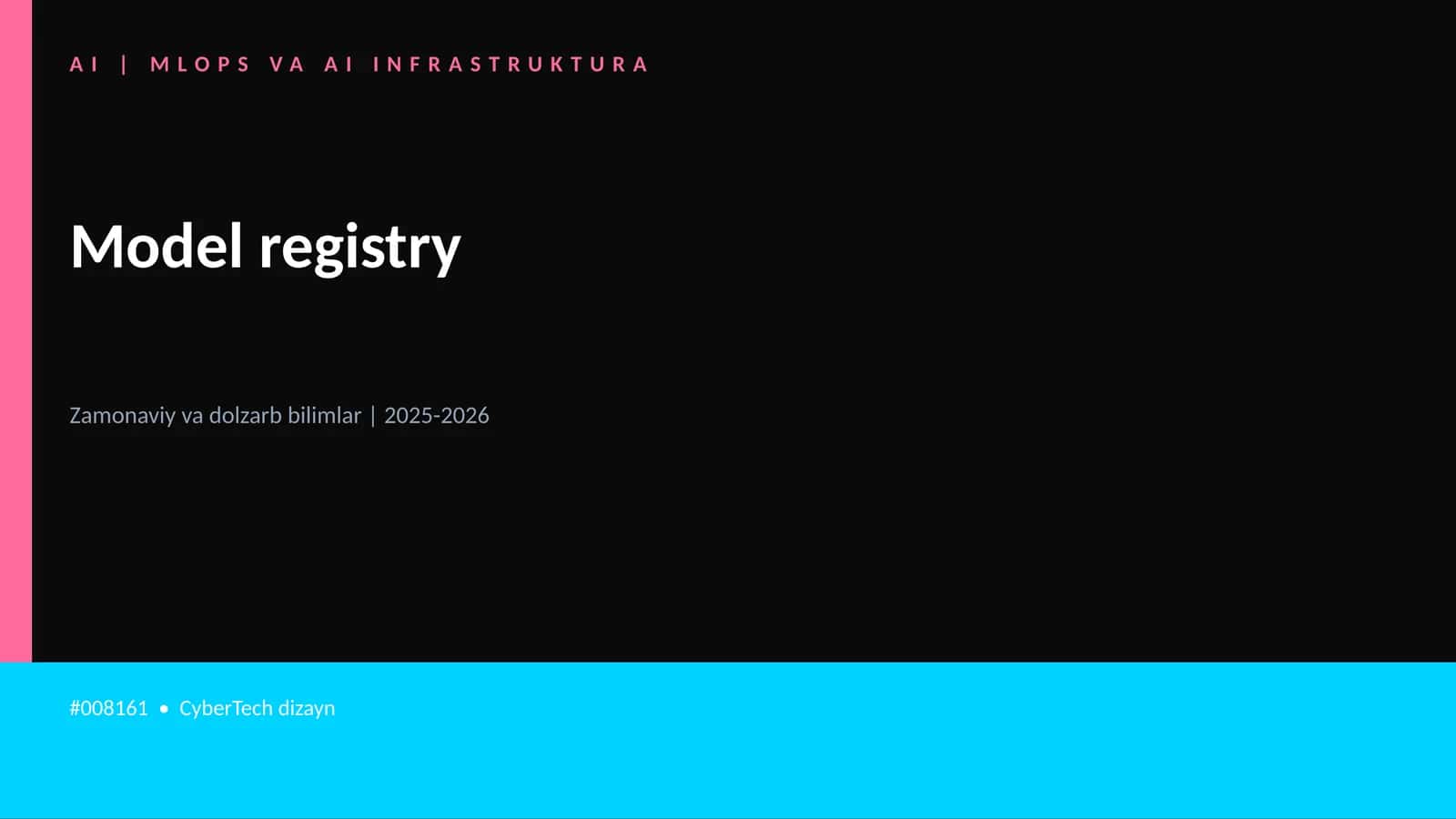 MLOPS VA AI INFRASTRUKTURA 1