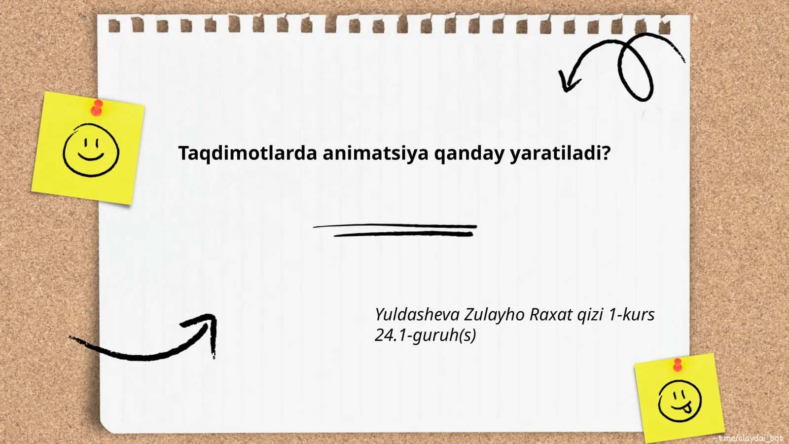 Animatsiya asoslari 1