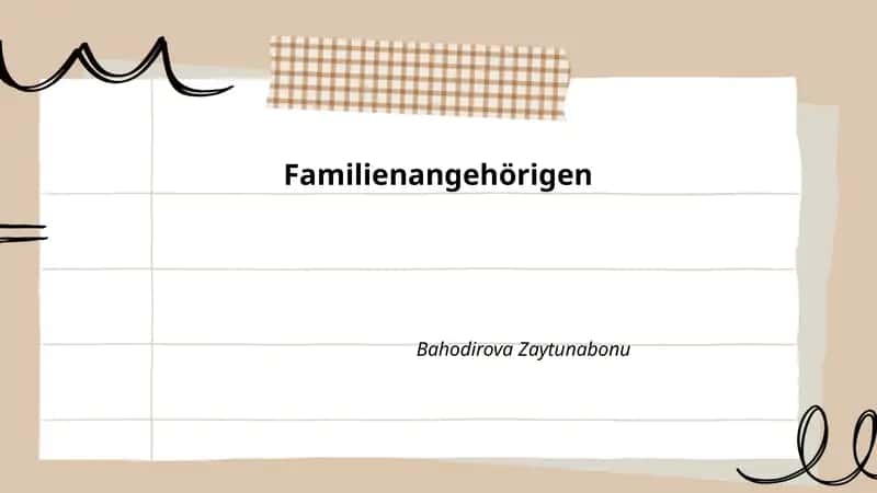 Familienangehörigen 1