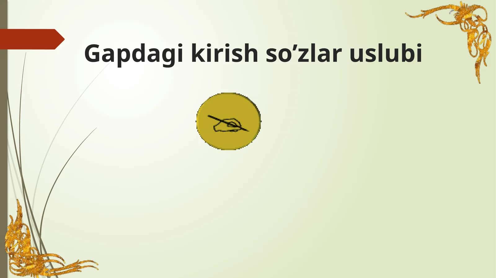 Gapdagikirishso’zlaruslubi 1