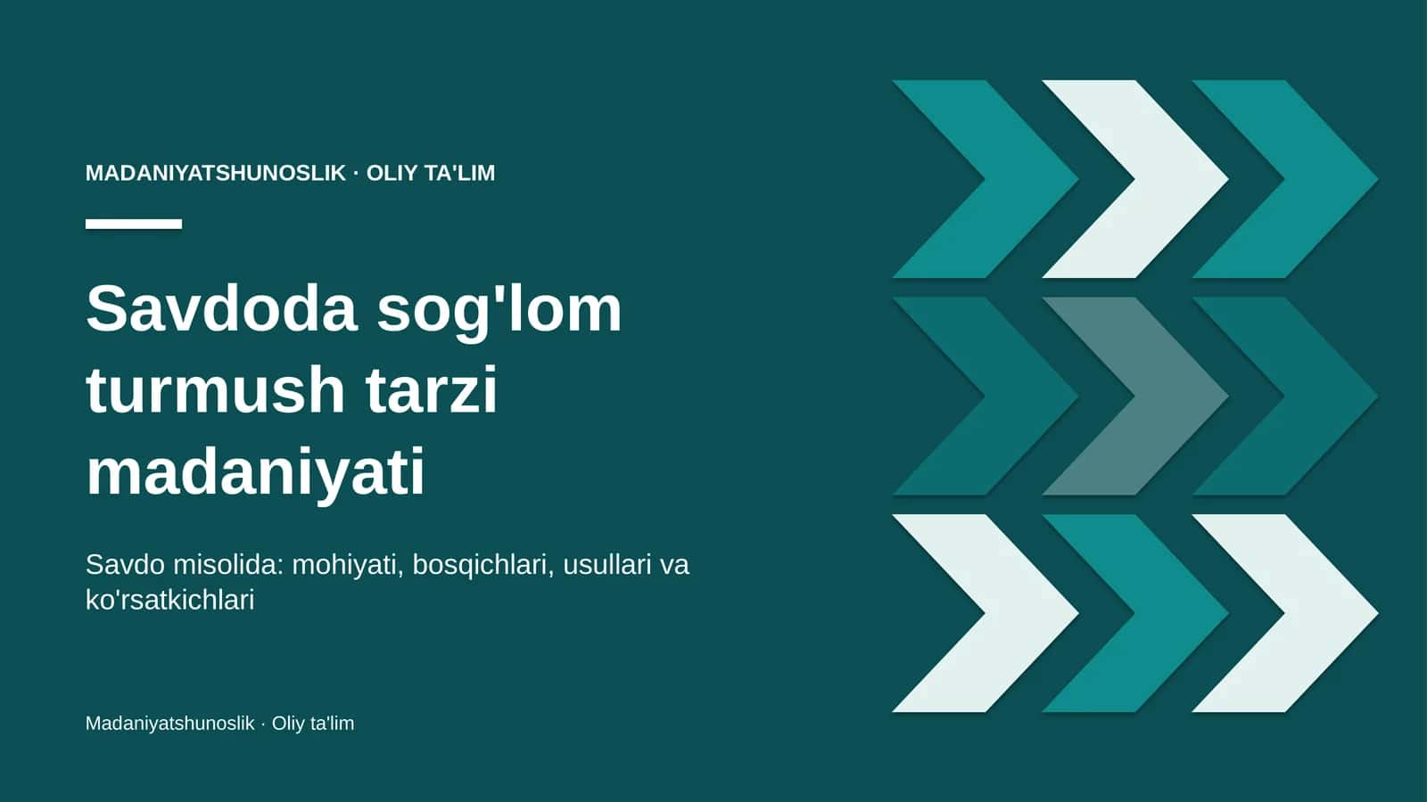savdoda sog'lom turmush tarzi madaniyati 5465 1