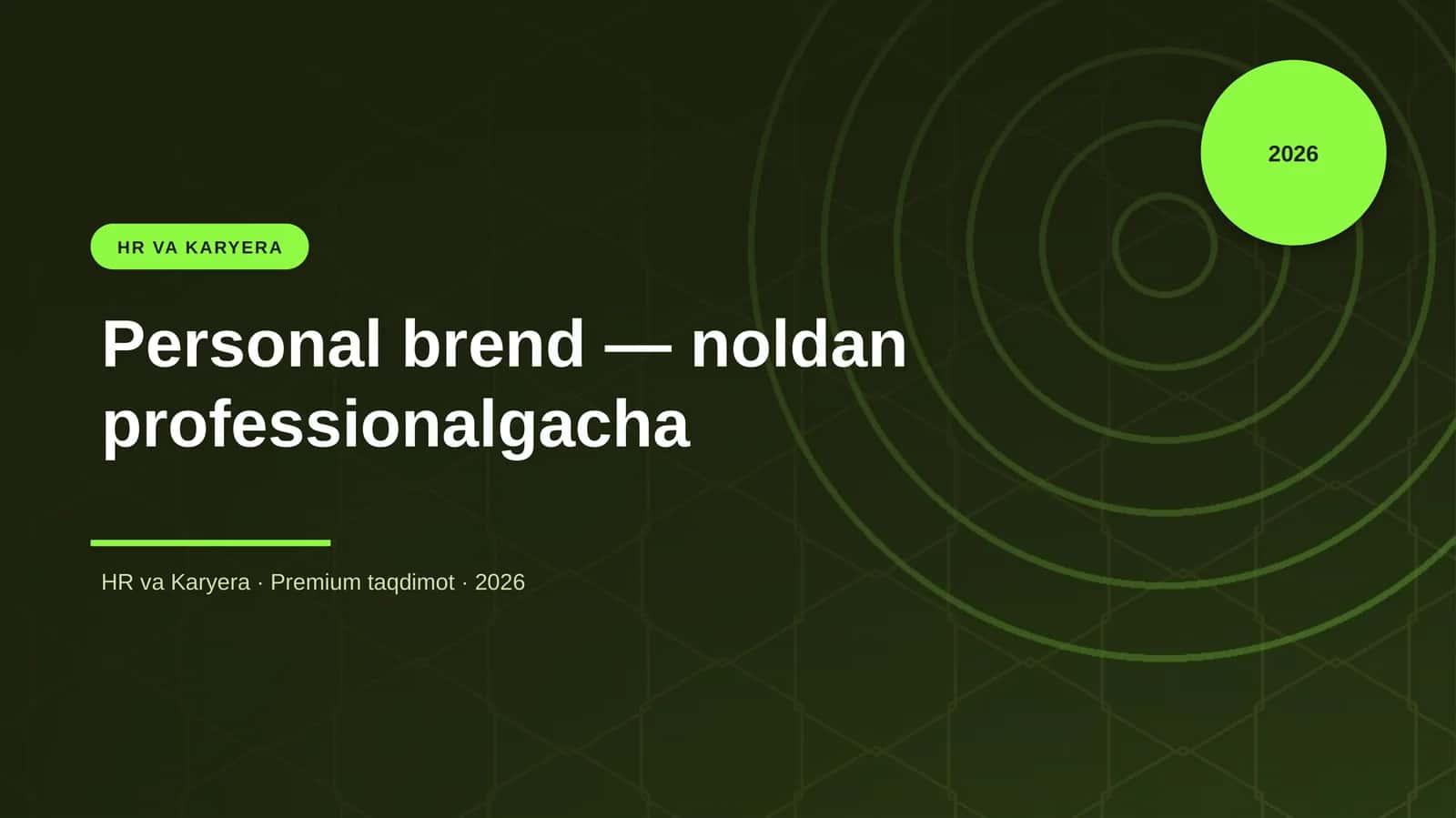 Personal brend — noldan professionalgacha 1