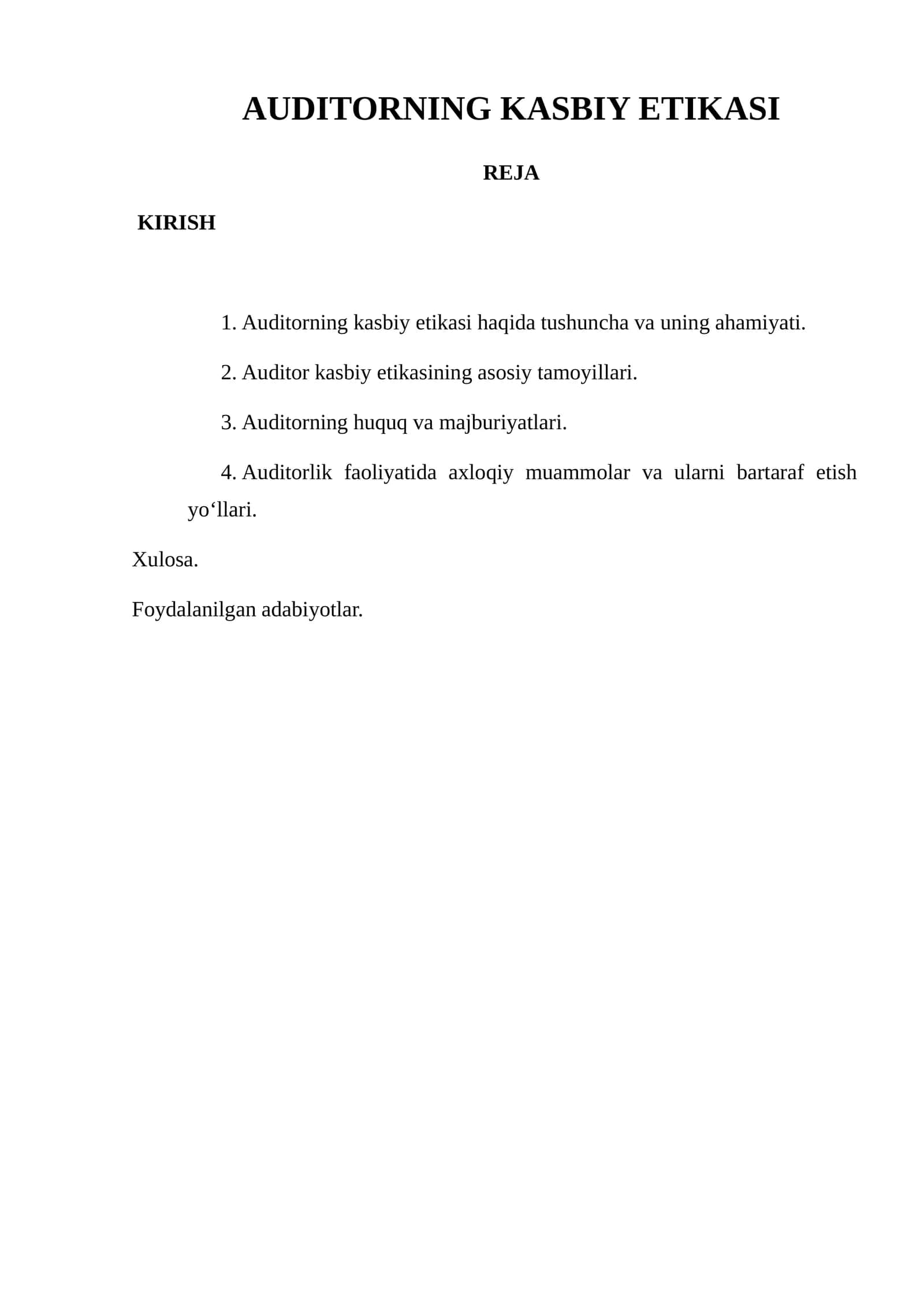 AUDITORNING KASBIY ETIKASI 1