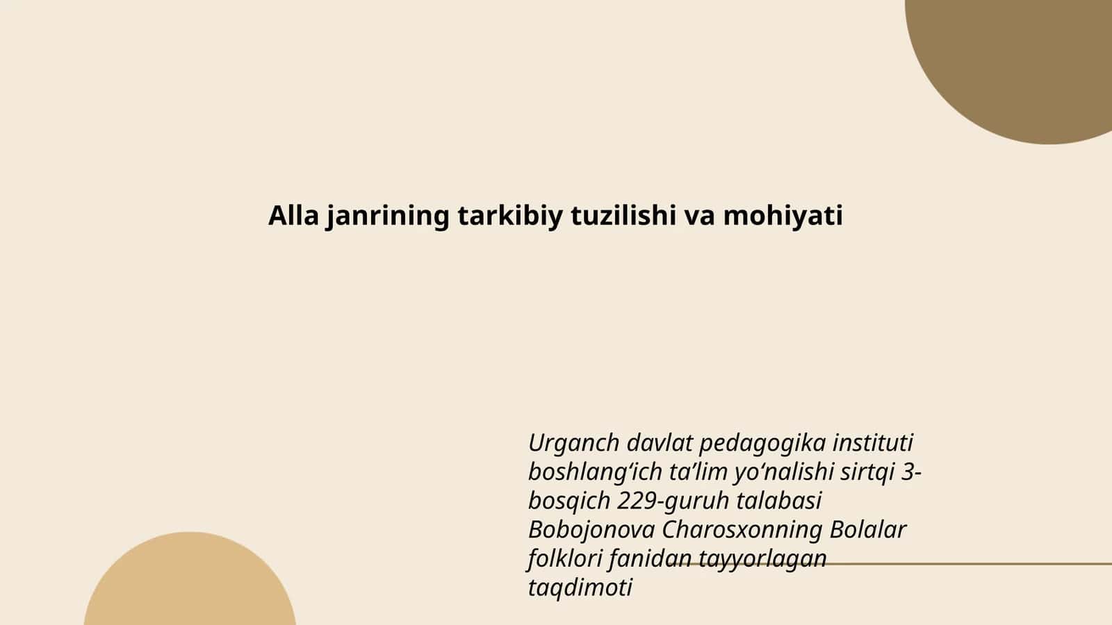Bolalar folklori taqdimoti 1