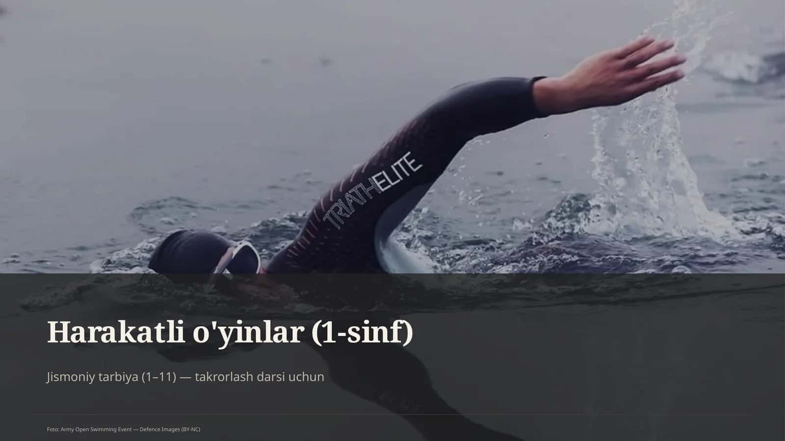 Harakatli o'yinlar (1-sinf) 1