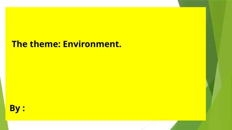 Environment 1