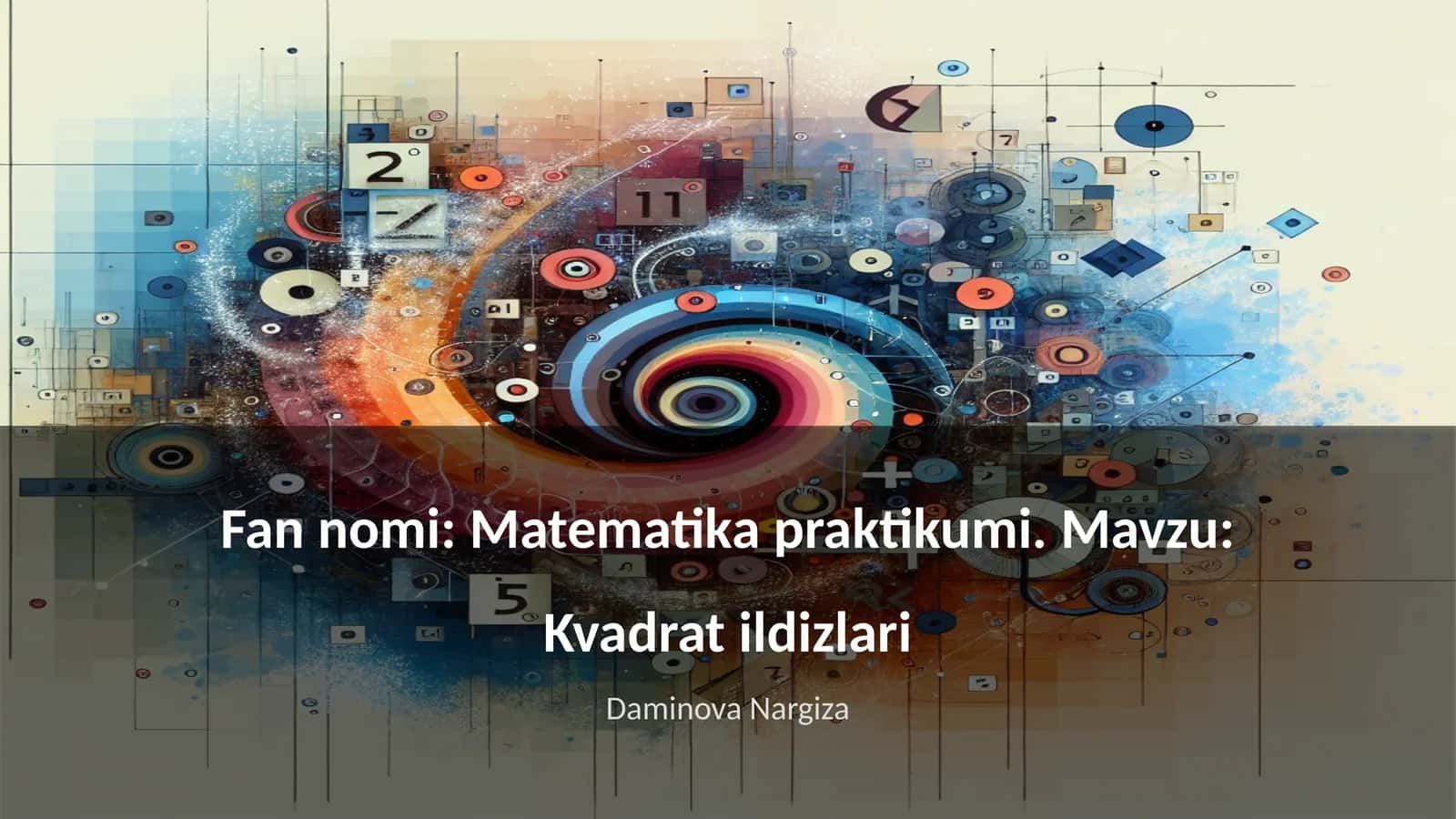 Kvadrat ildizlari 1
