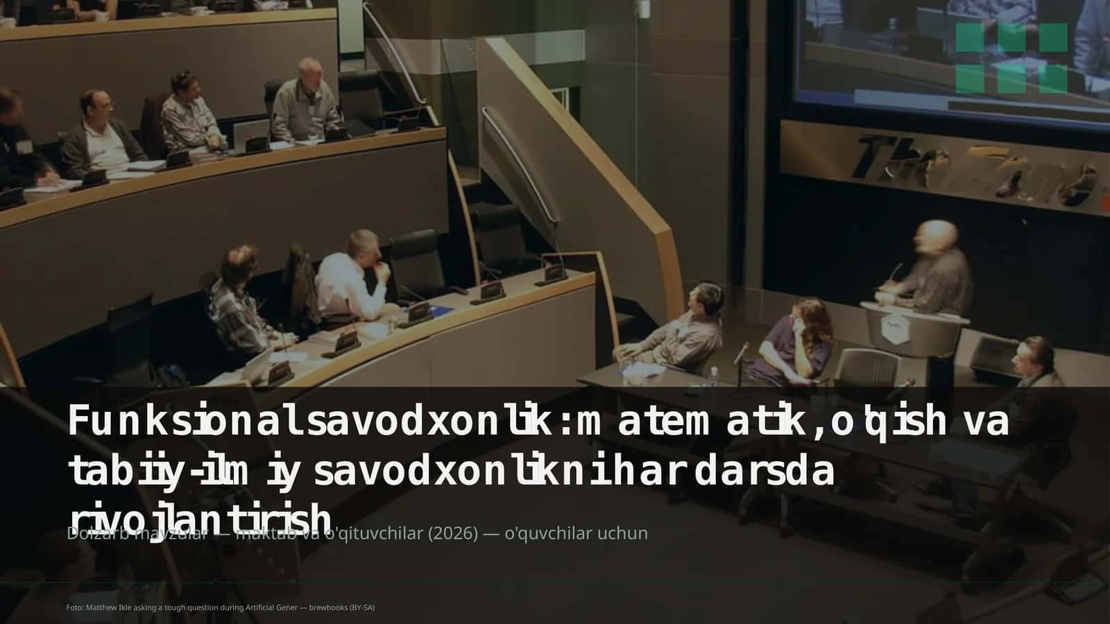 Dolzarb mavzular 1