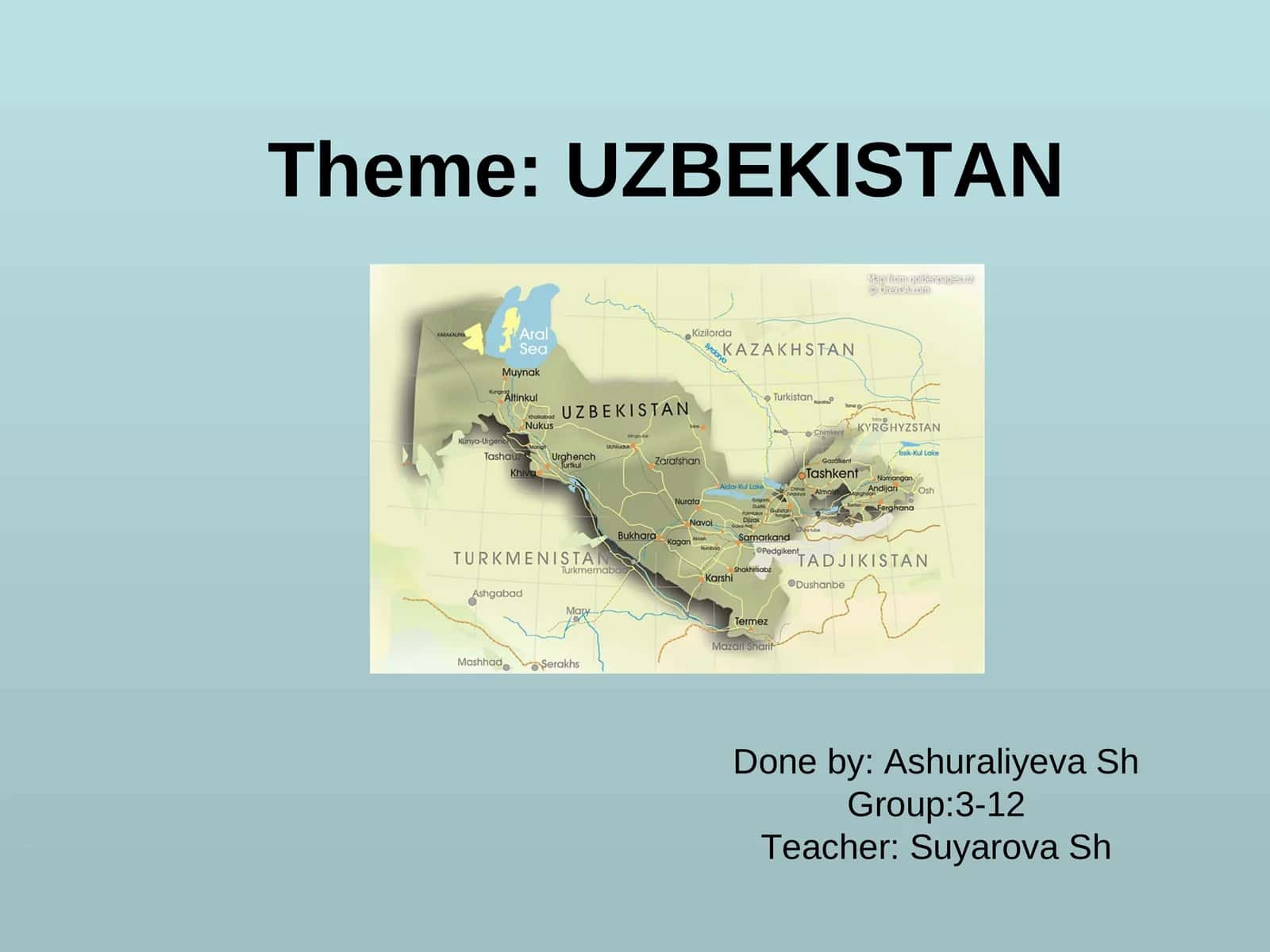 Uzbek Cuisine 1