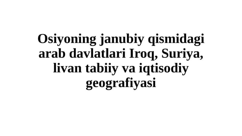 Iroq Respublikasi 1