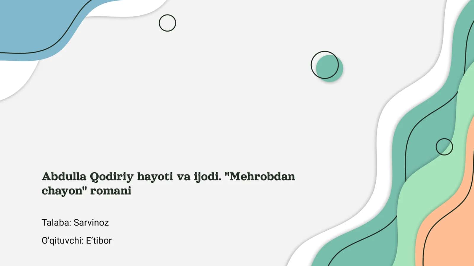 Mehrobdan chayon romani 1