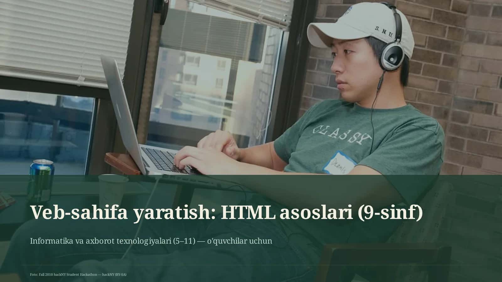 HTML asoslari (9-sinf) 1