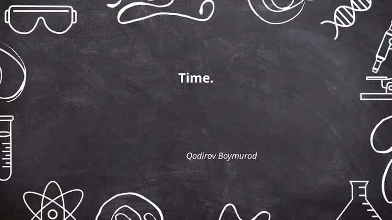 Time. 1