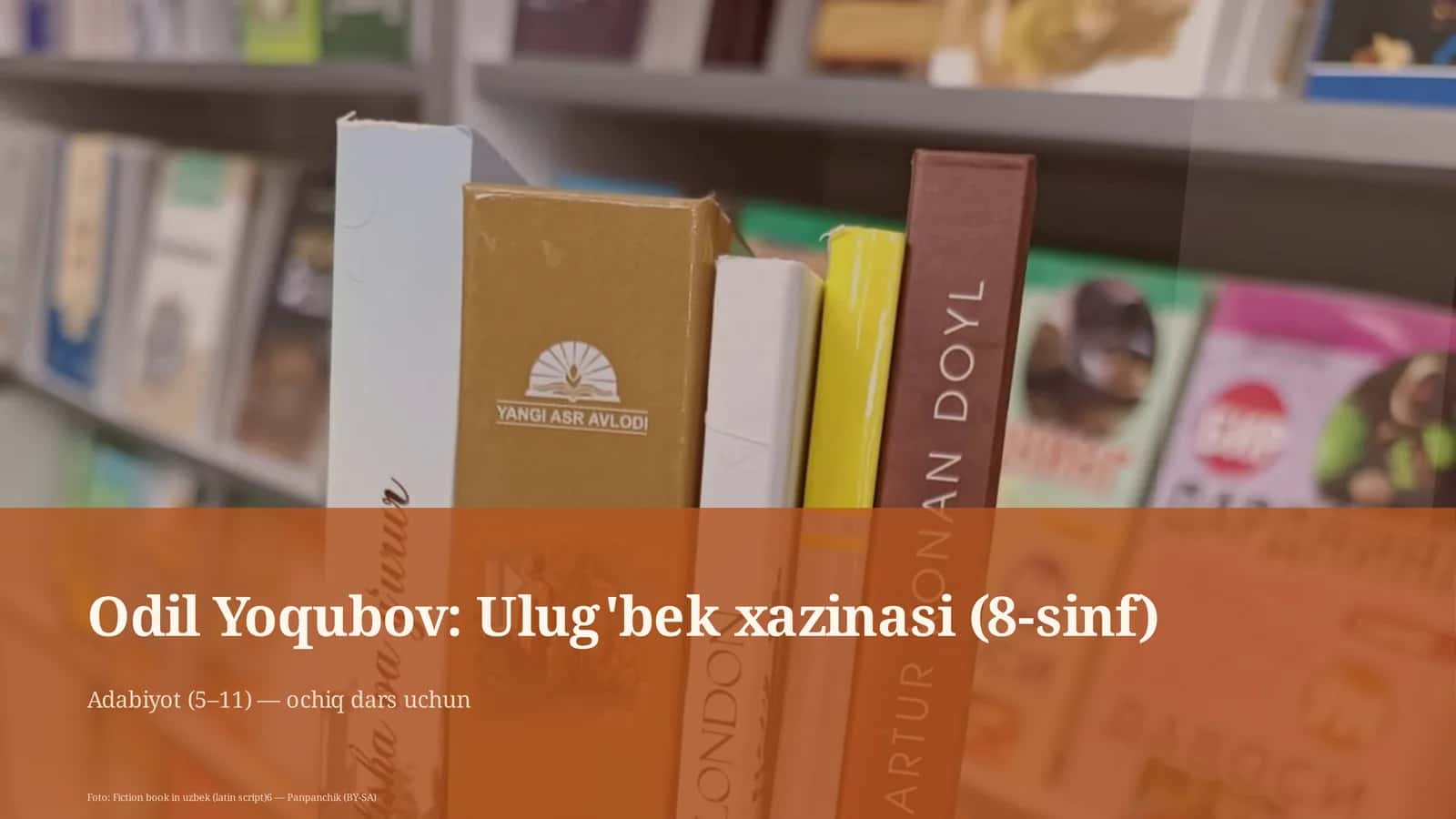 Ulug'bek xazinasi (8-sinf) 1