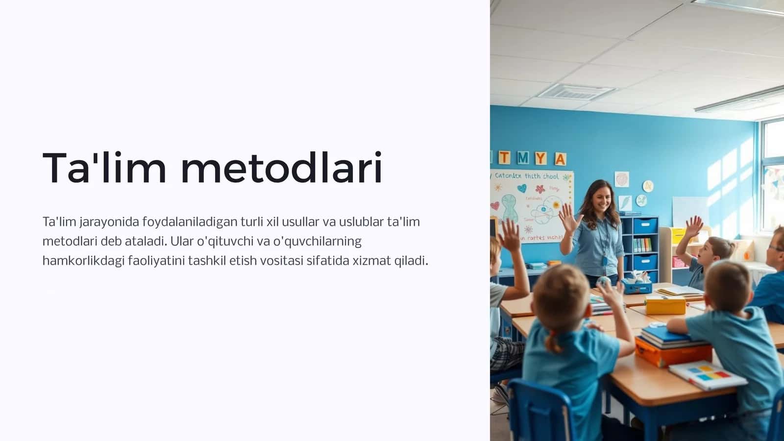 Ta'lim metodlari 1