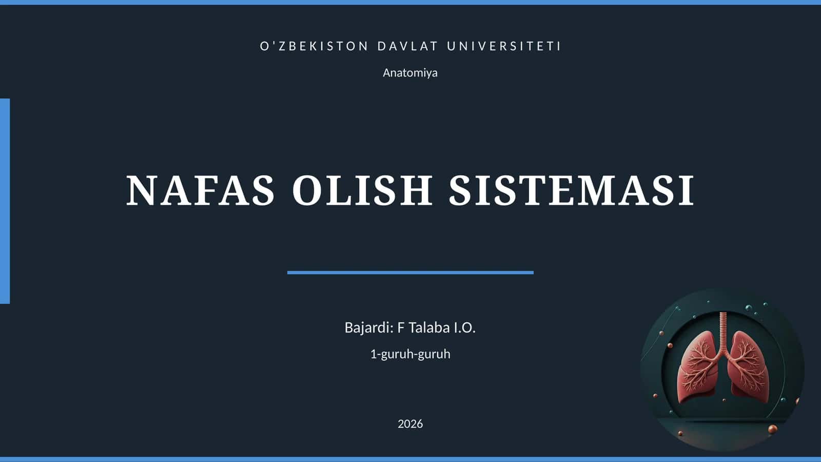 NAFAS OLISH SISTEMASI 1