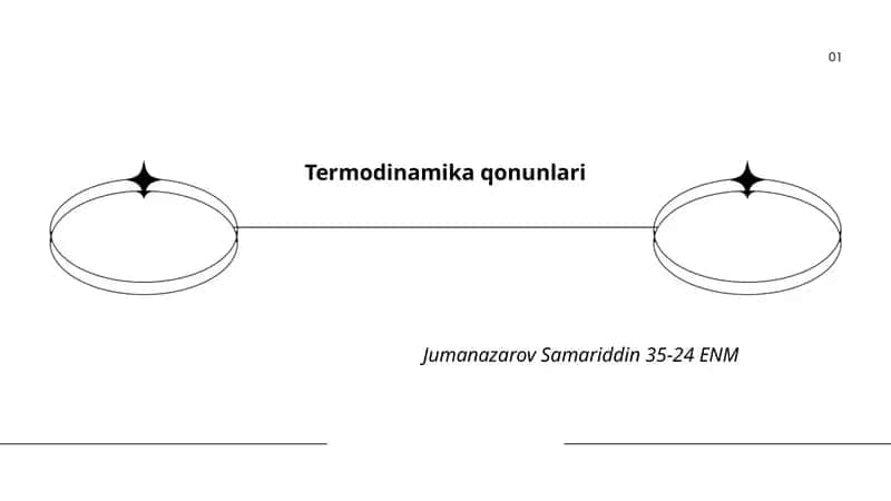 Termodinamika qonunlari 1