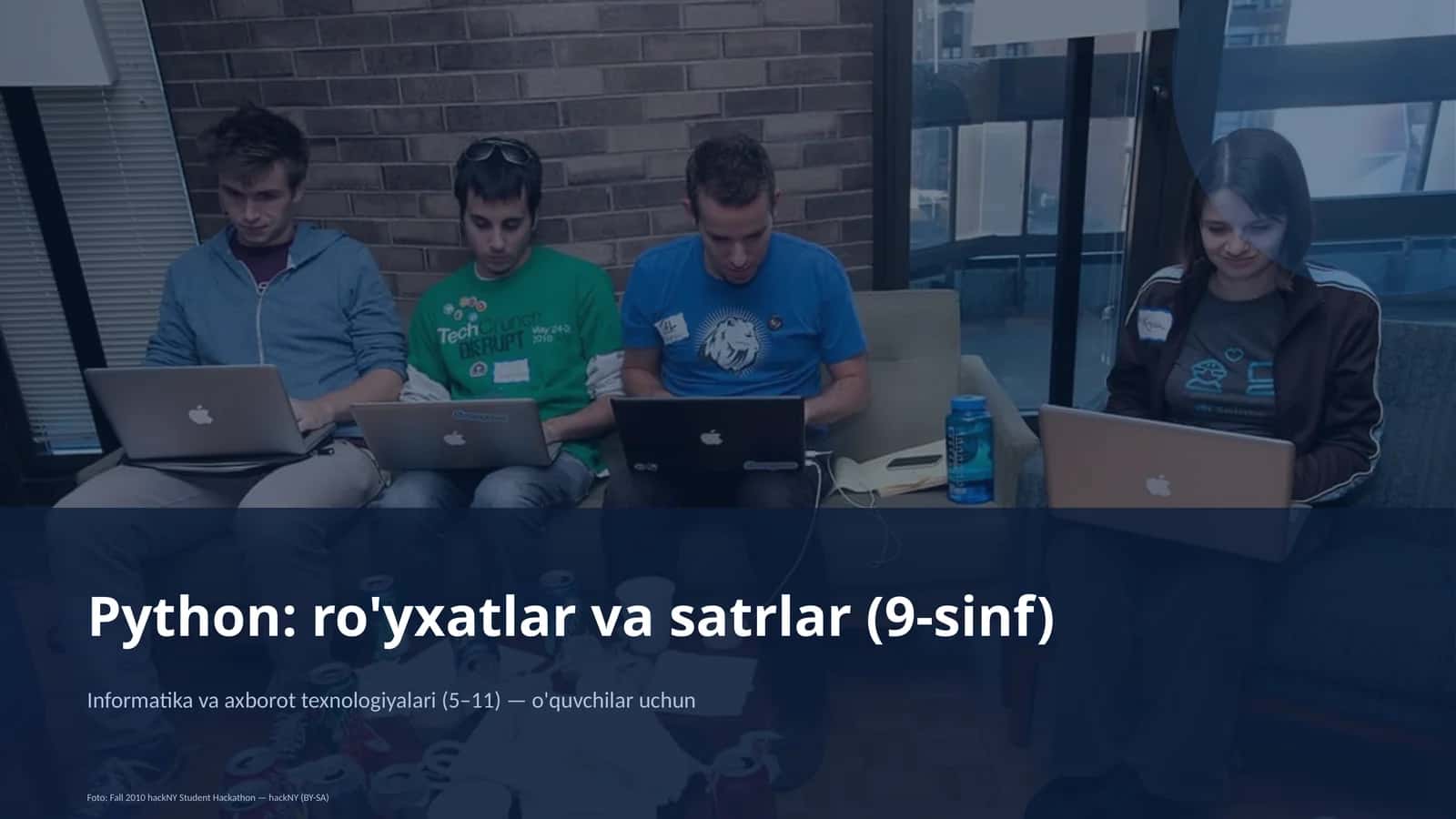 Informatika va axborot texnologiyalari 1