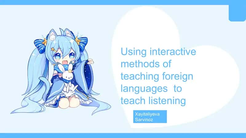 Foreign Language Listening Skills Teaching 1