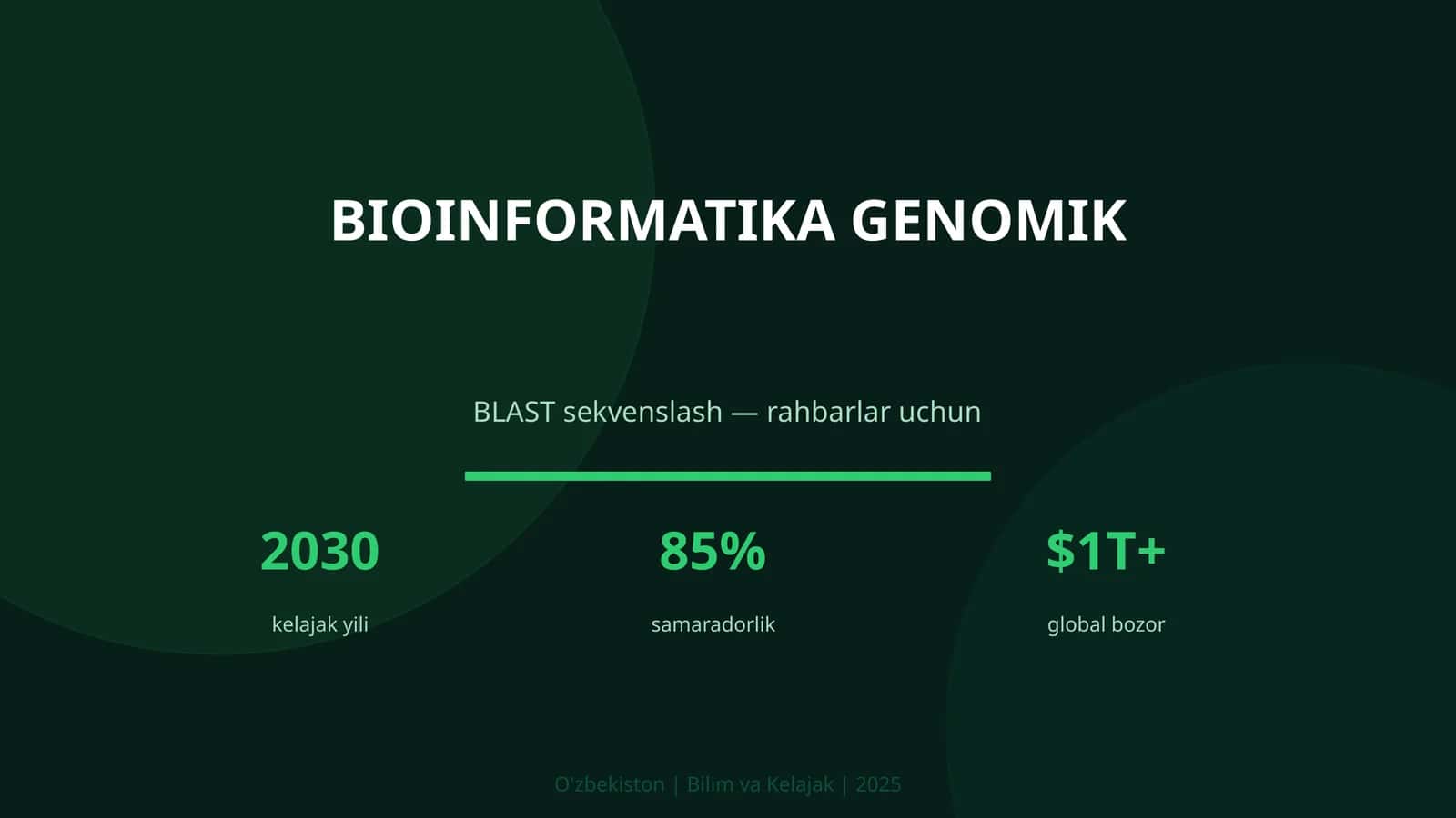 BIOINFORMATIKA GENOMIK 1
