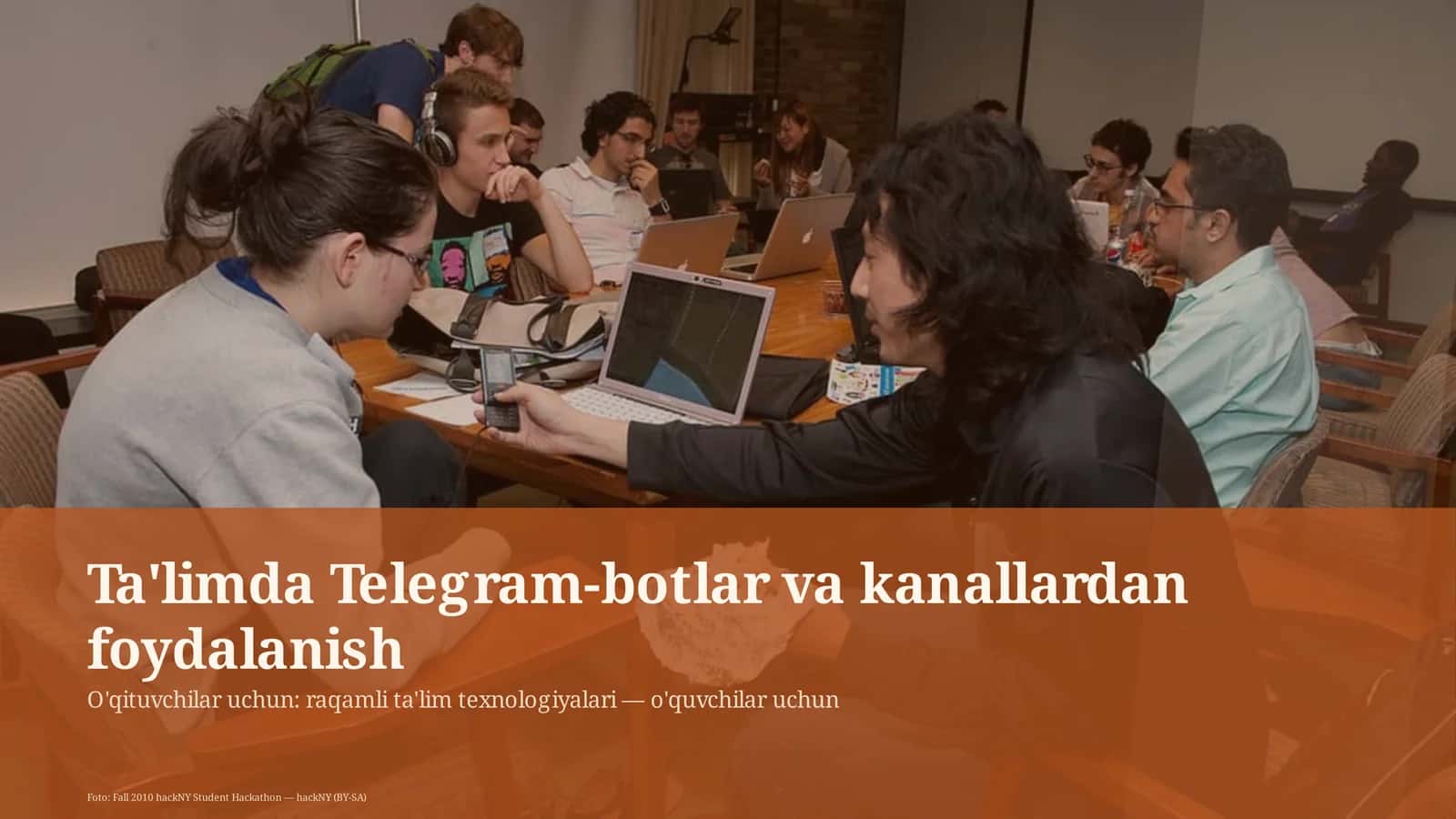 Ta'limda Telegram-botlar va kanallardan foydalanish 1