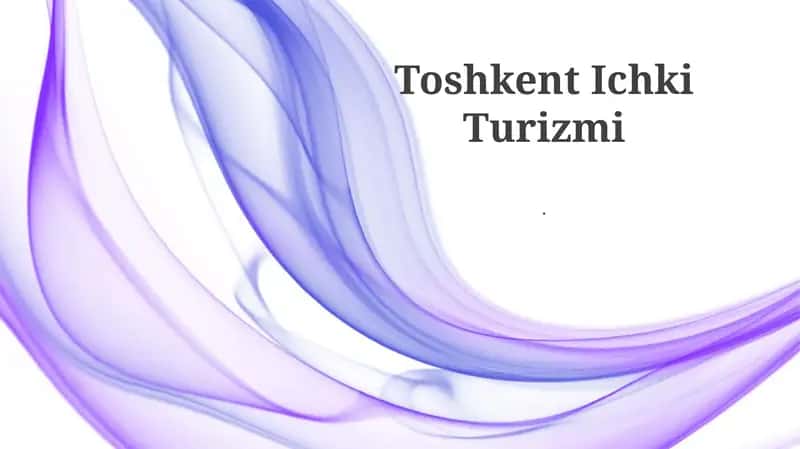 Toshkent Ichki Turizmi 1