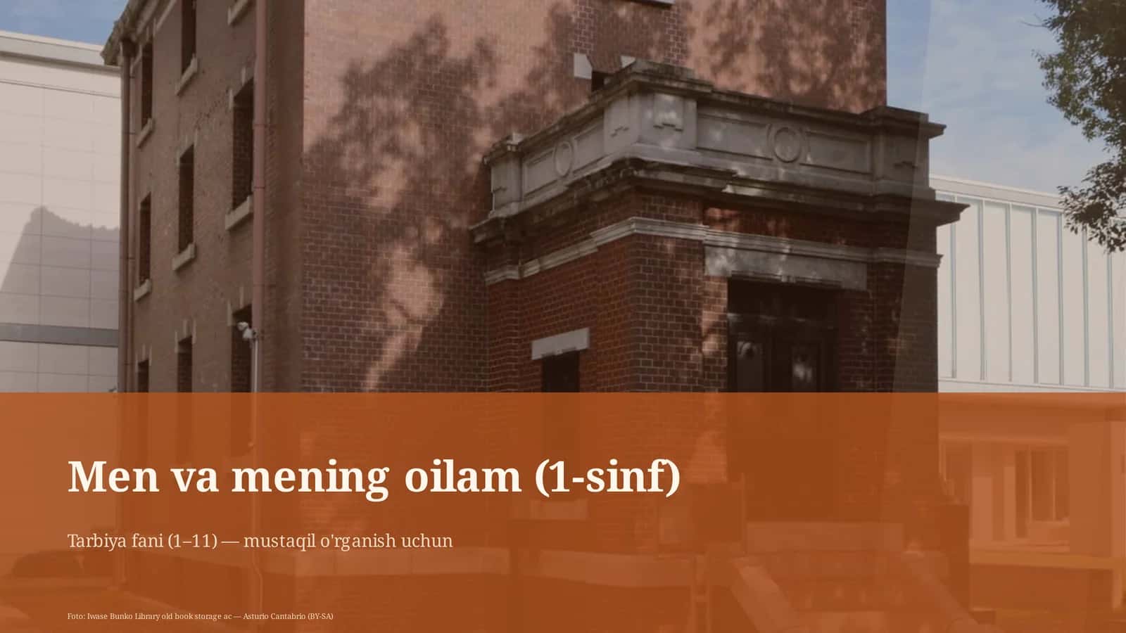Men va mening oilam (1-sinf) 1