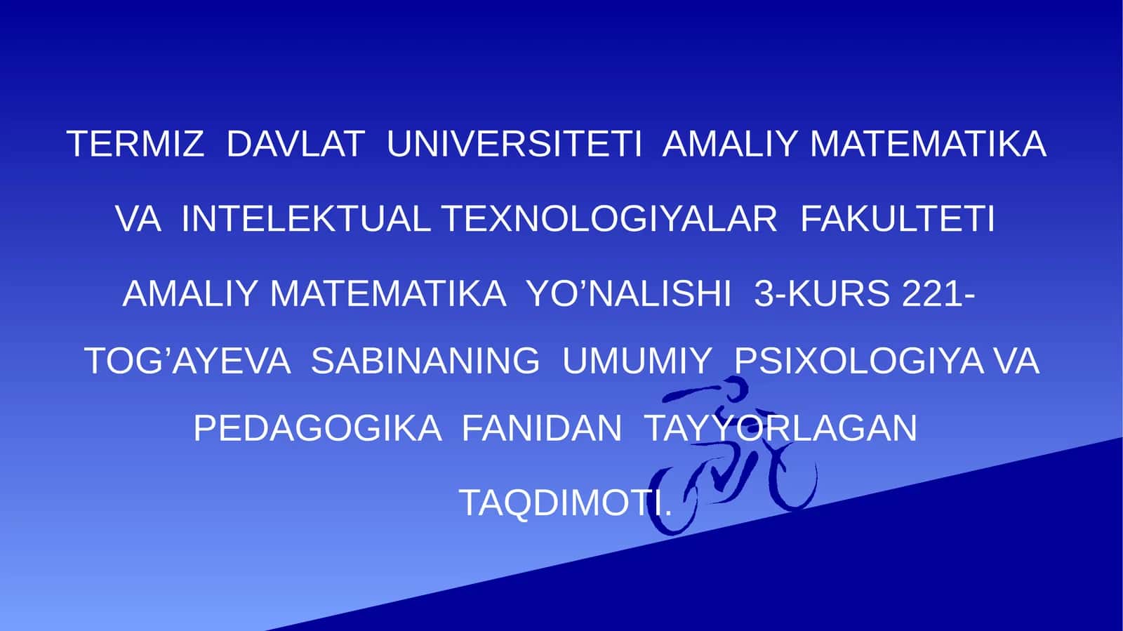 Pedagogik dasturiy vositalar 1