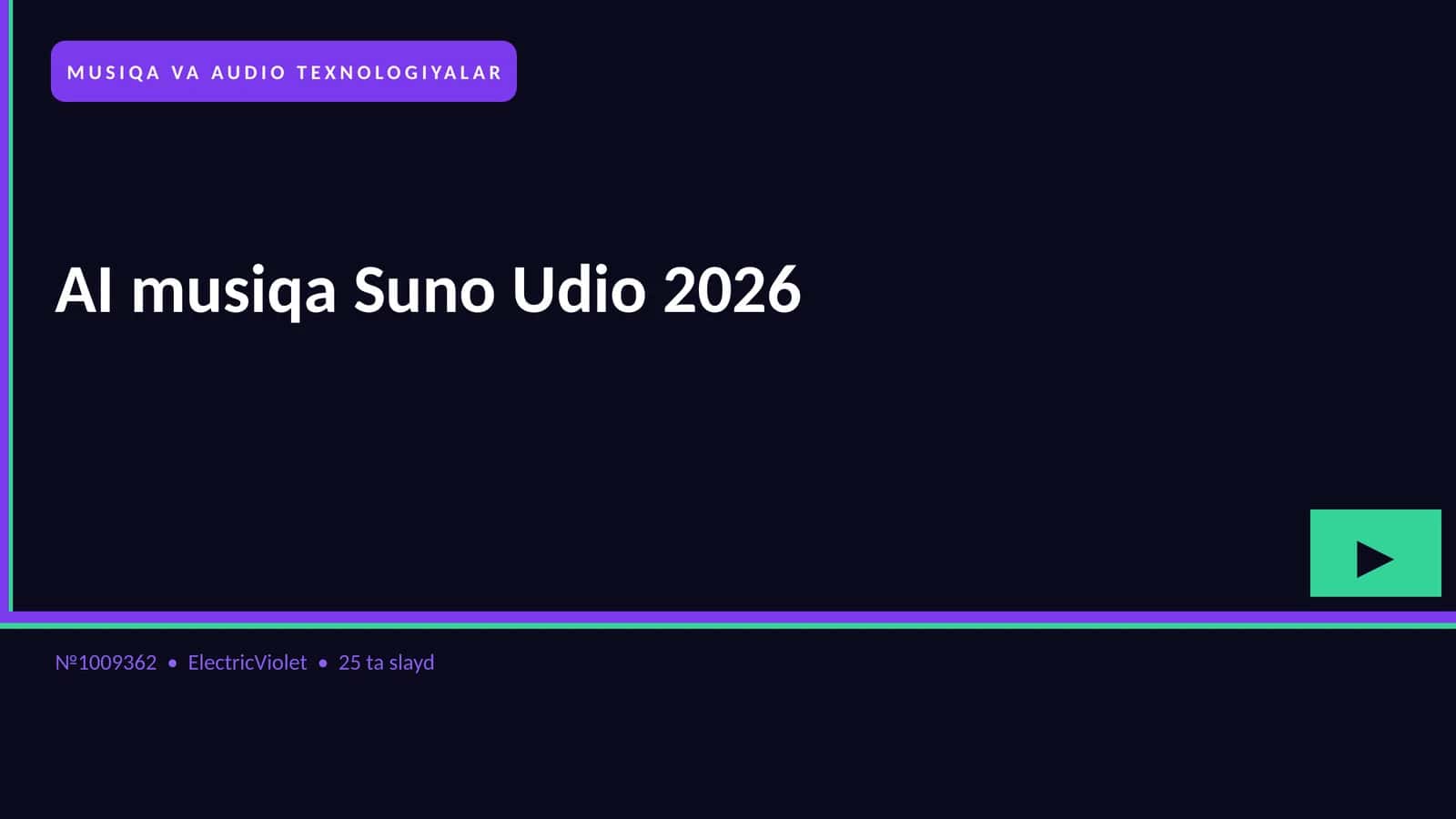 AI musiqa Suno Udio 2026 1
