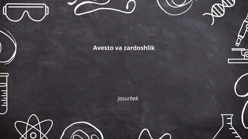 Avesto va zardoshlik 1